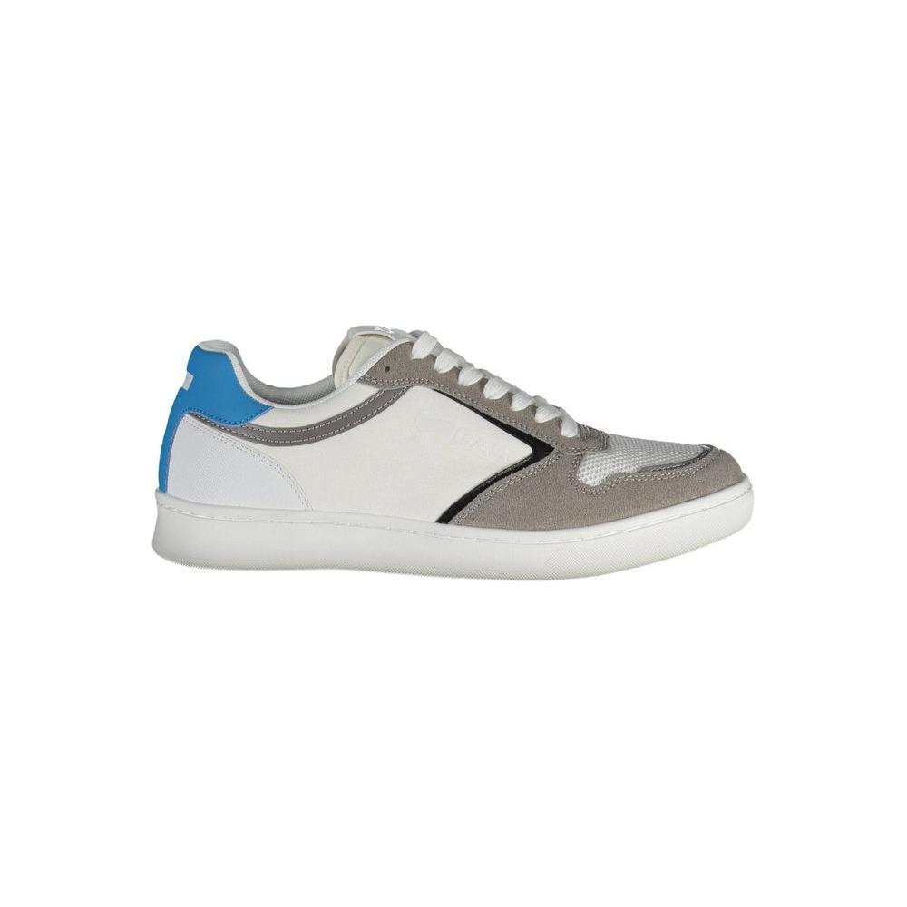 Gas White Polyester Sneaker