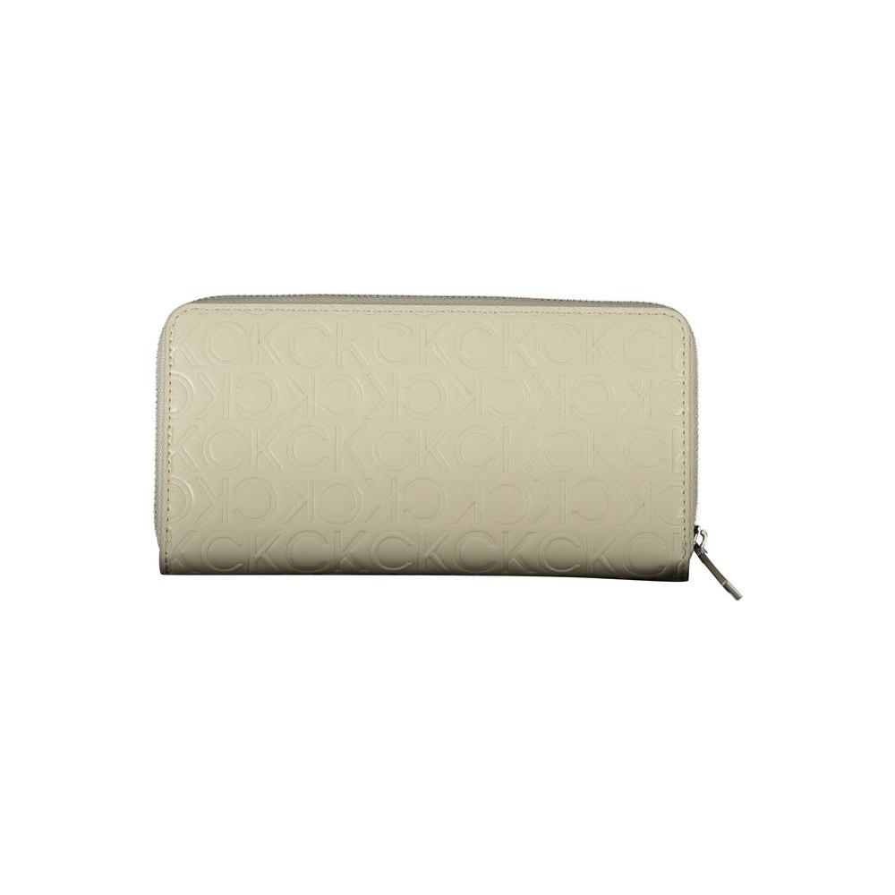 Calvin Klein Beige Polyethylene Women Wallet