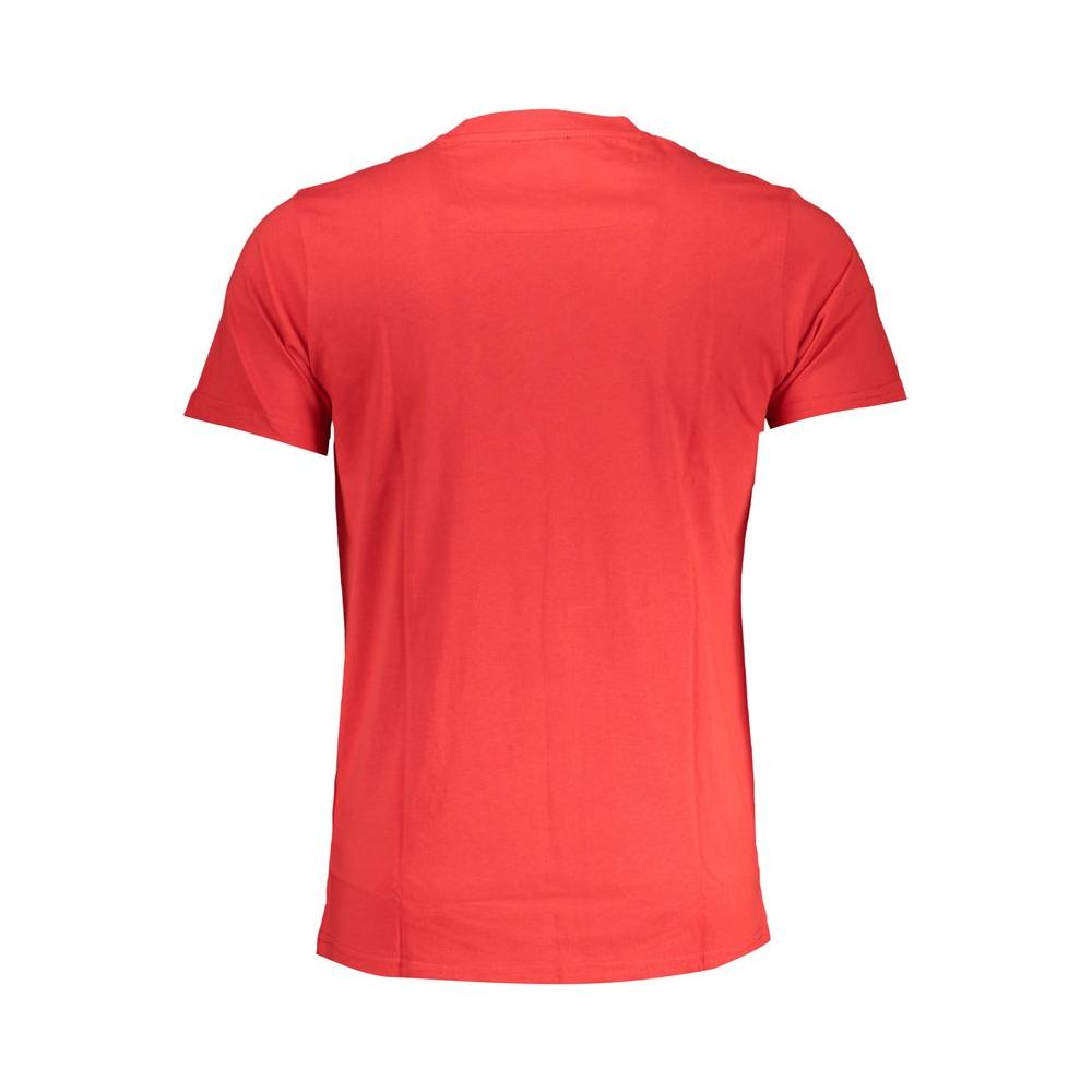 Cavalli Class Red Cotton T-Shirt
