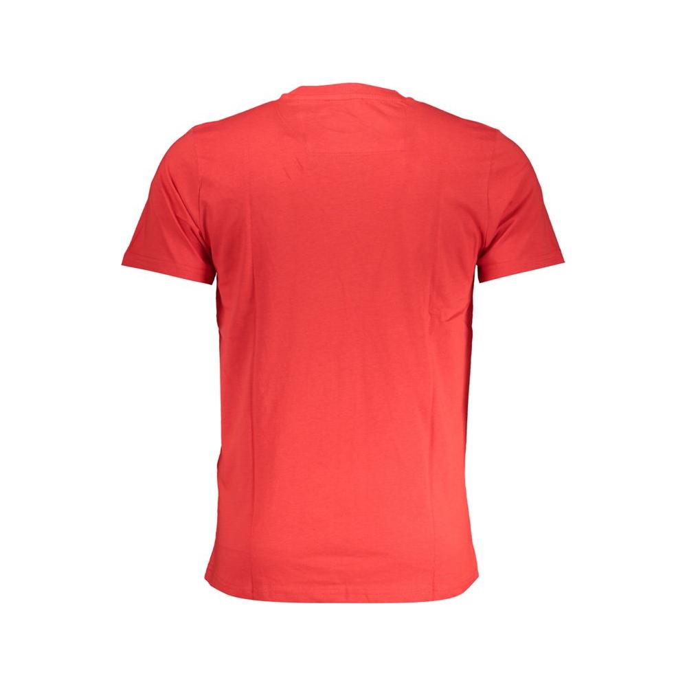 Cavalli Class Red Cotton T-Shirt