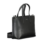 Calvin Klein Black Polyester Women Handbag CA-33627