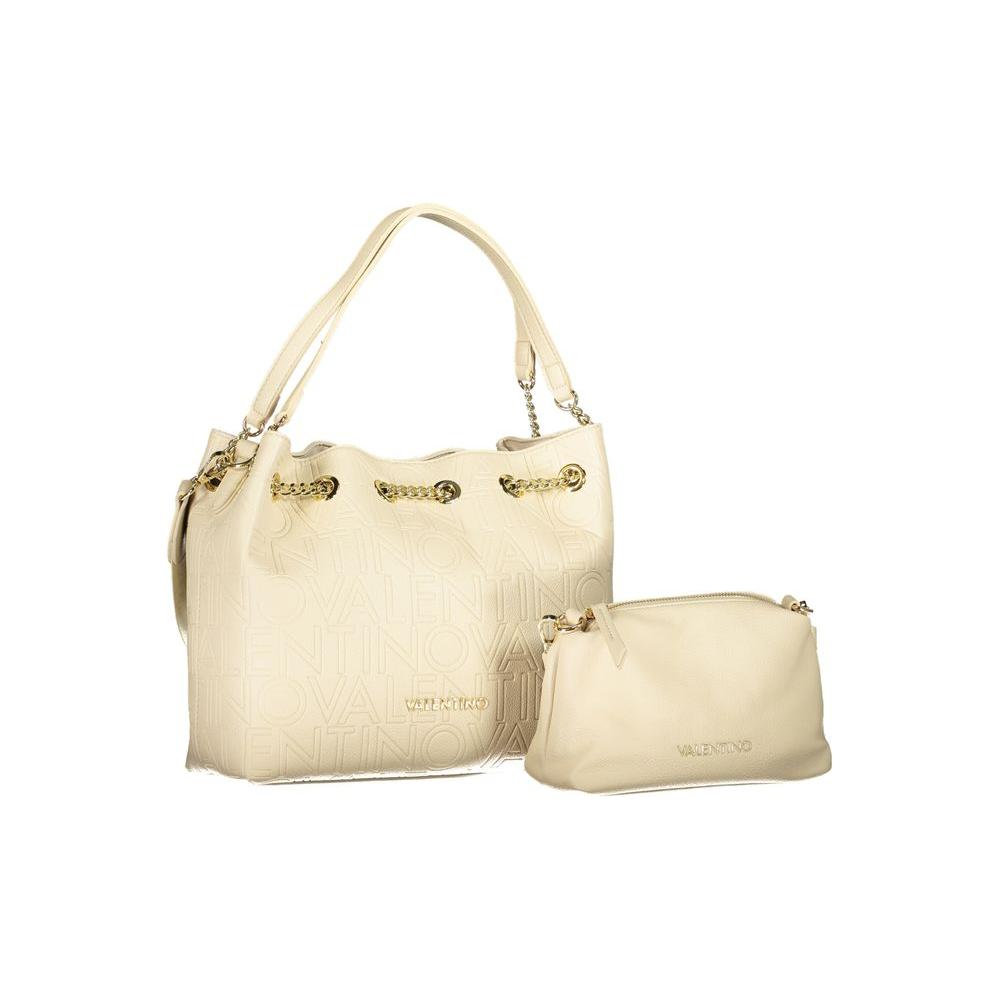 Valentino Bags Beige Polyethylene Handbag
