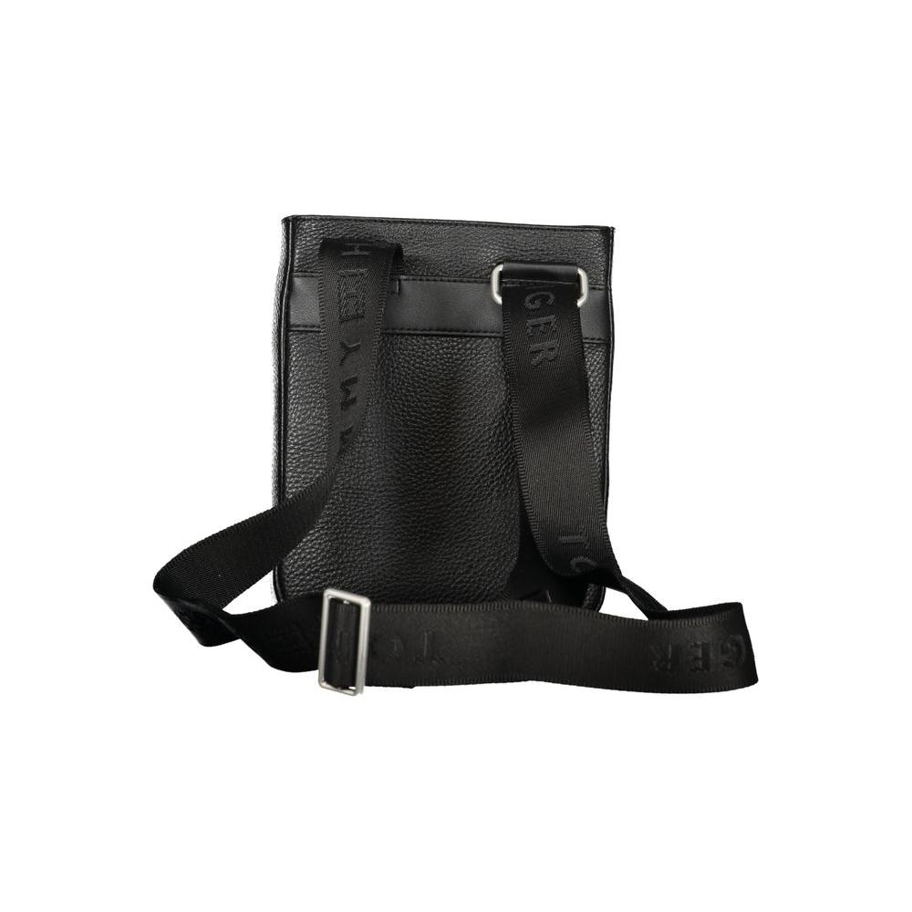Tommy Hilfiger Black Polyethylene Men Shoulder Bag