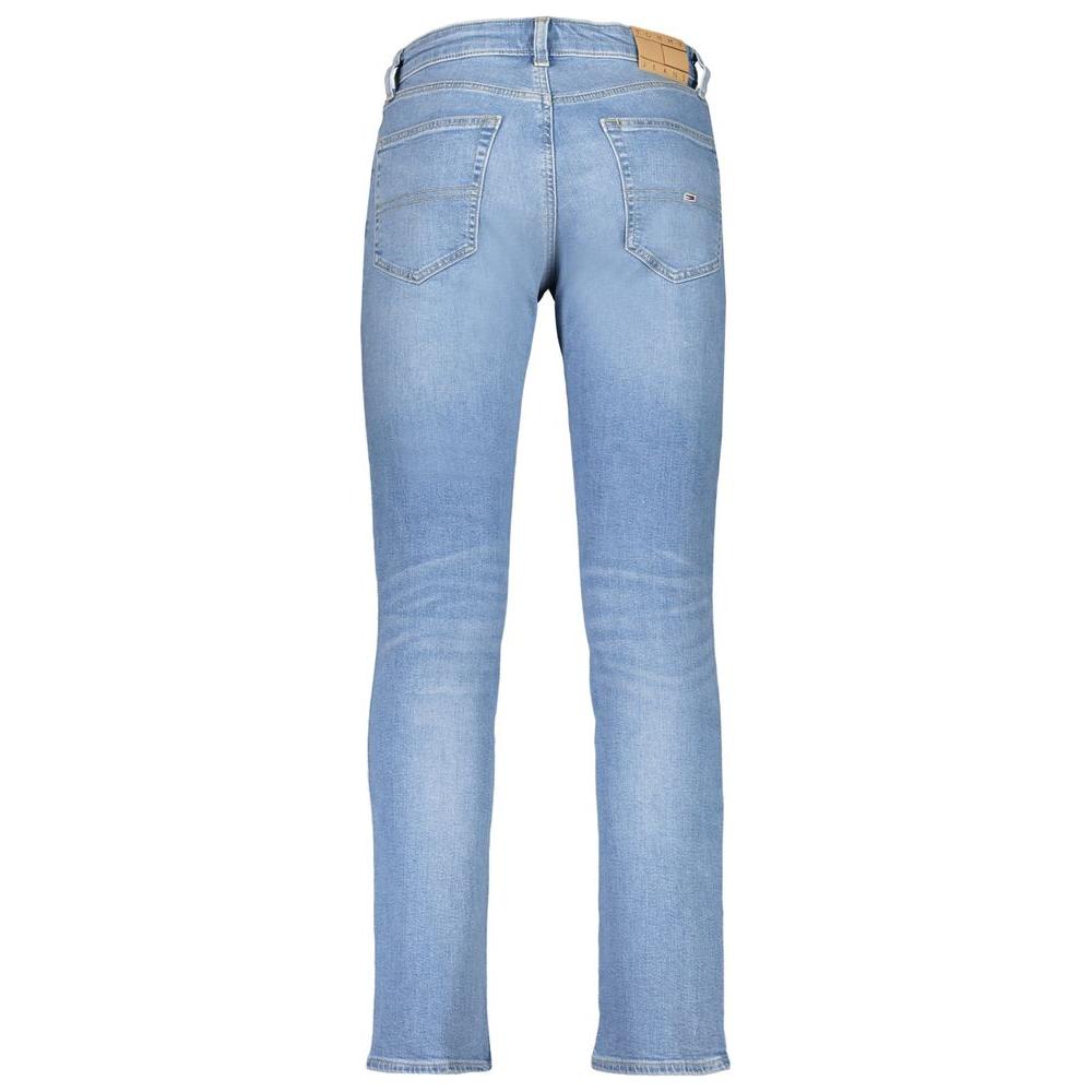 Tommy Hilfiger Light Blue Cotton Men Jeans