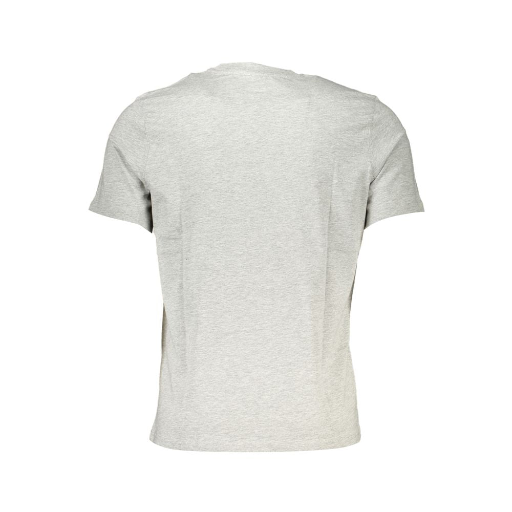 North Sails Gray Cotton Men T-Shirt