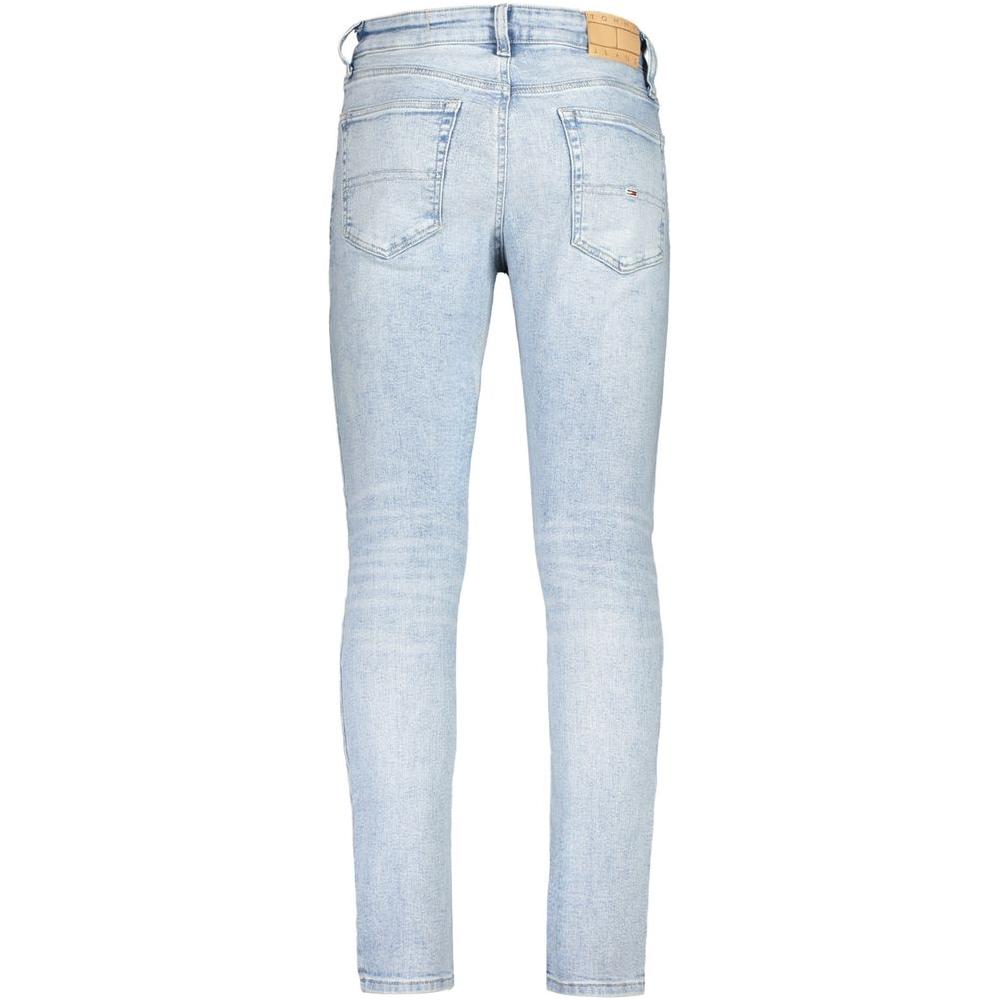 Tommy Hilfiger Light Blue Cotton Men Jeans