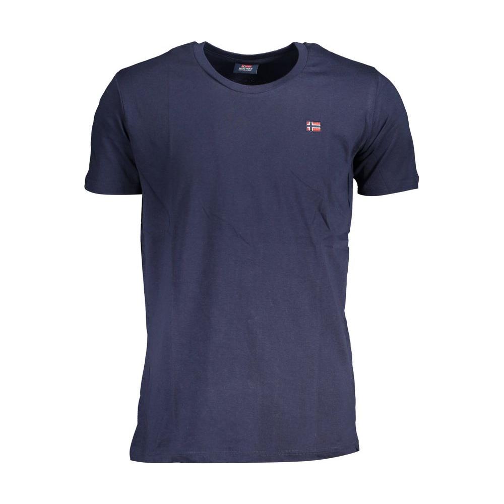 Norway 1963 Blue Cotton T-Shirt