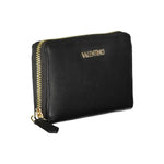 Mario Valentino Black Polyethylene Wallet VA-22537