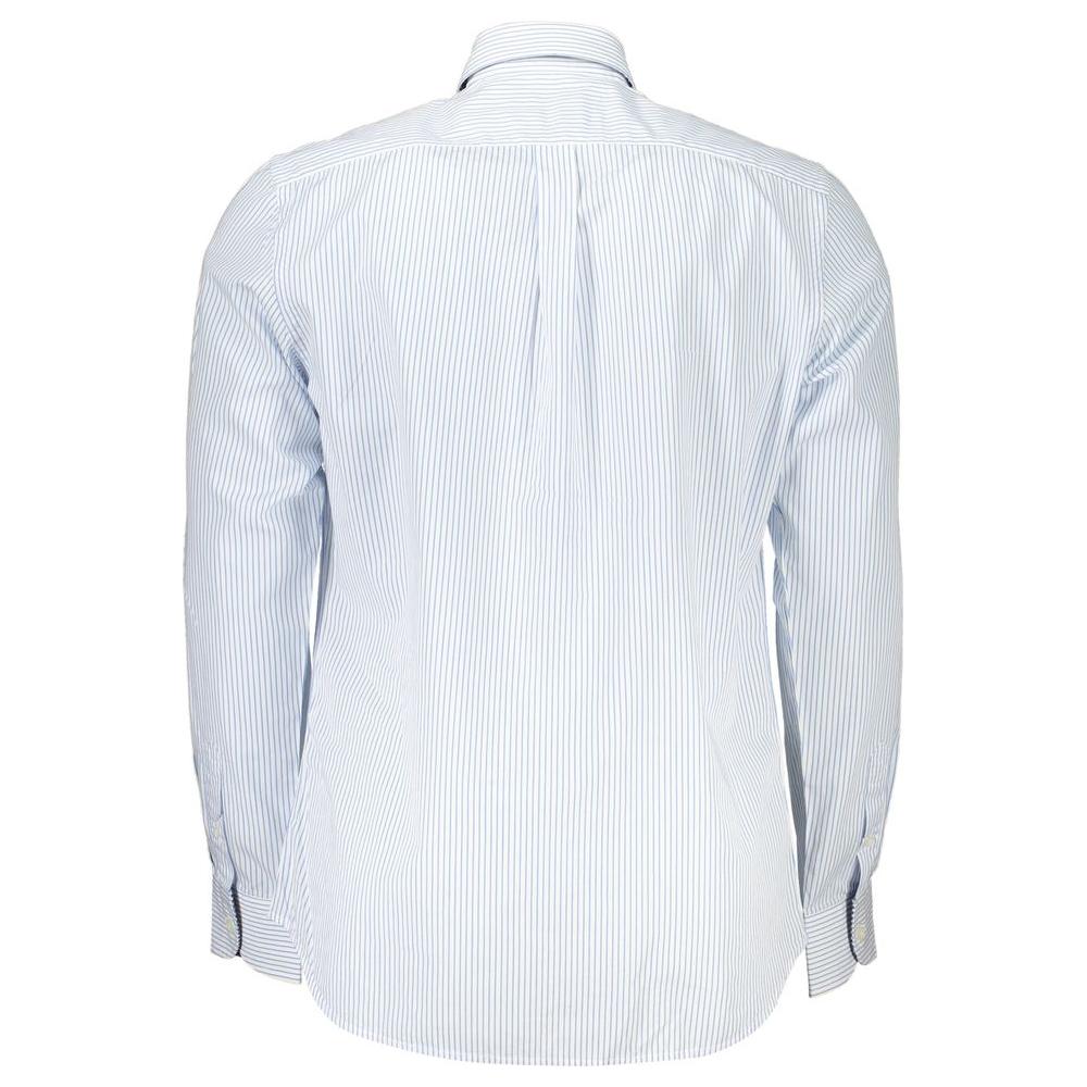 Harmont & Blaine Light Blue Cotton Men Shirt