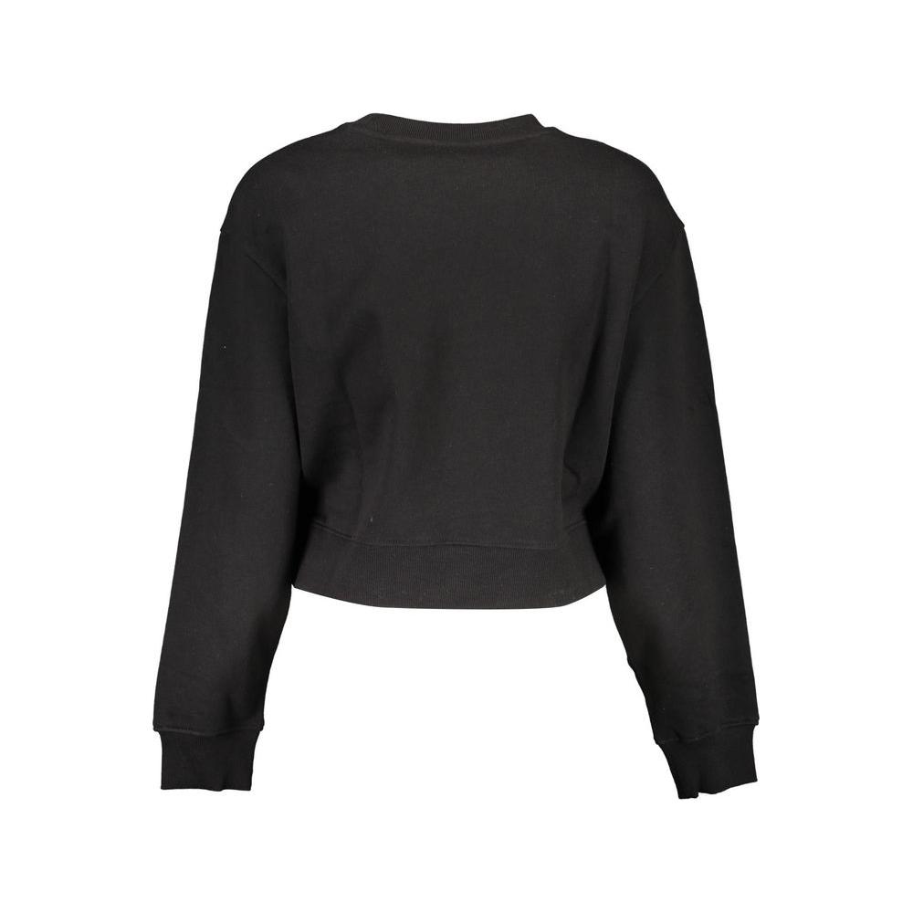 Guess Jeans Black Cotton Women Sweater