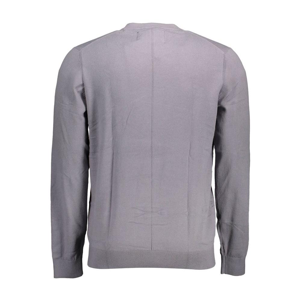 Calvin Klein Gray Cotton Men Sweater