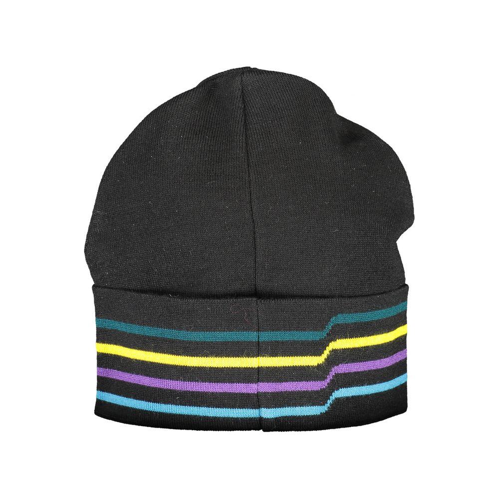 Harmont & Blaine Black Wool Men Cap