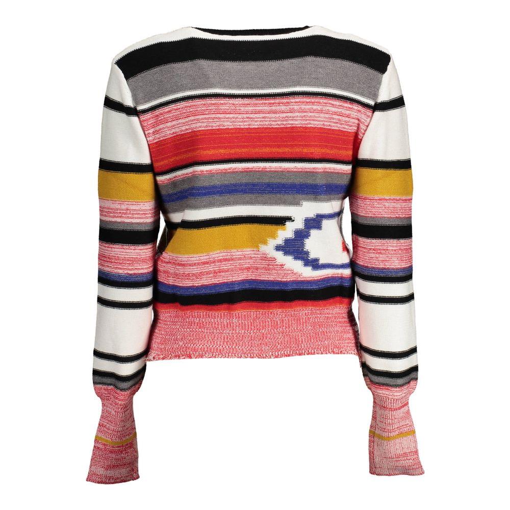 Desigual Red Viscose Women Sweater