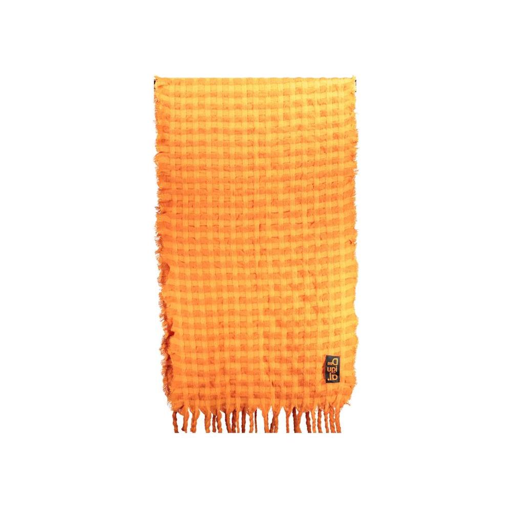 Desigual Orange Polyester Scarf