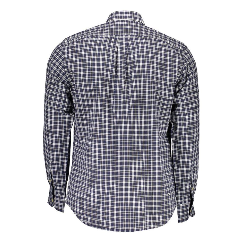 Harmont & Blaine Blue Cotton Men Shirt