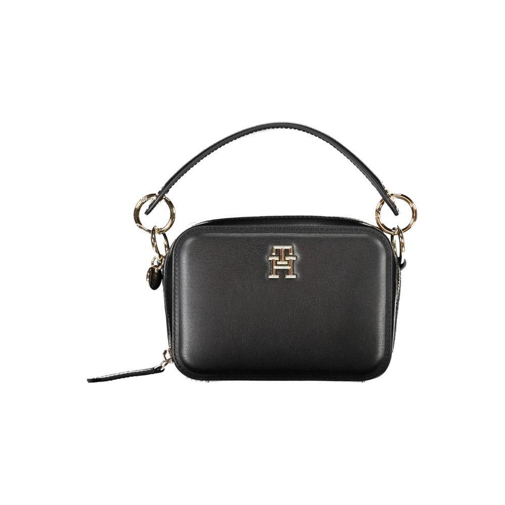 Tommy Hilfiger Black Polyethylene Women Handbag TO-20447