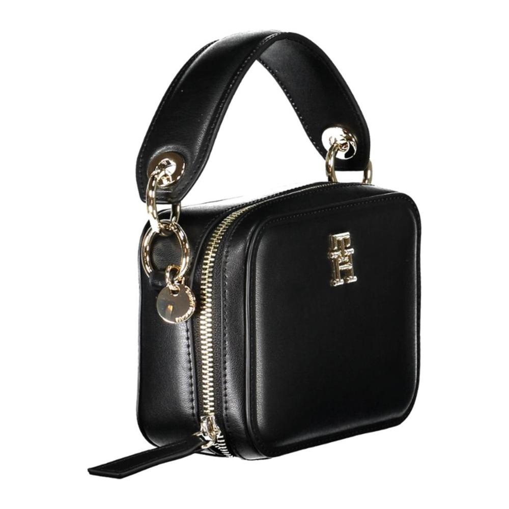 Tommy Hilfiger Black Polyethylene Women Handbag