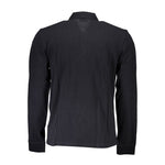 Napapijri Black Cotton Men Polo Shirt NA-25098-S