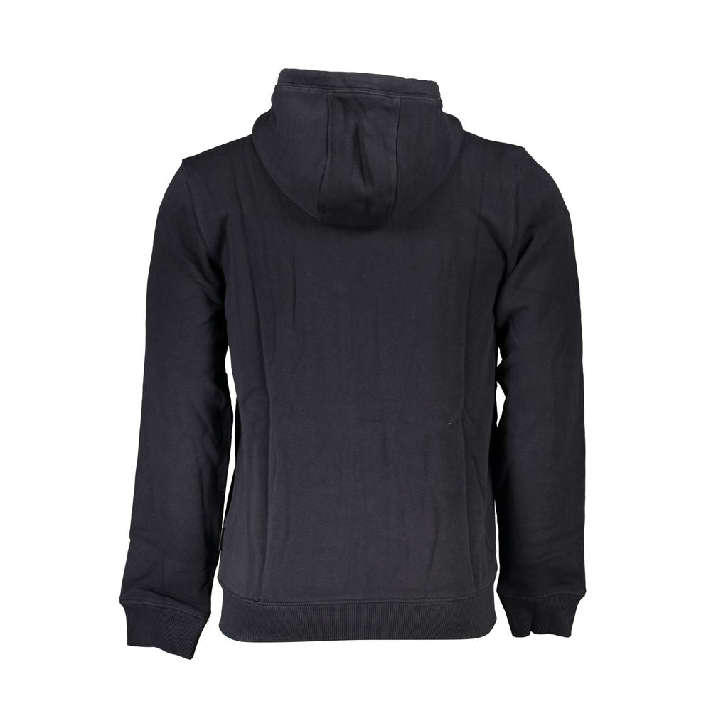 Napapijri Black Cotton Men Sweater NA-25272-S