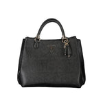 Guess Jeans Black Polyethylene Handbag GU-26889