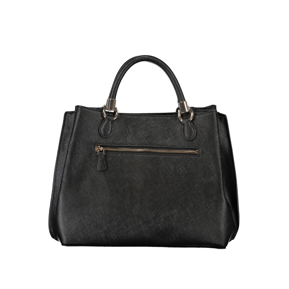 Guess Jeans Black Polyethylene Handbag GU-26889