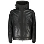 Hugo Boss Black Leather Men Jacket BO-28096-IT46 | S