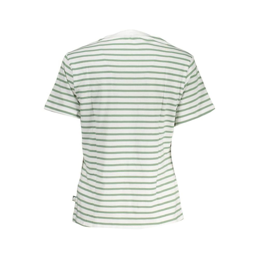 K-WAY Chic White Contrast Detail Tee