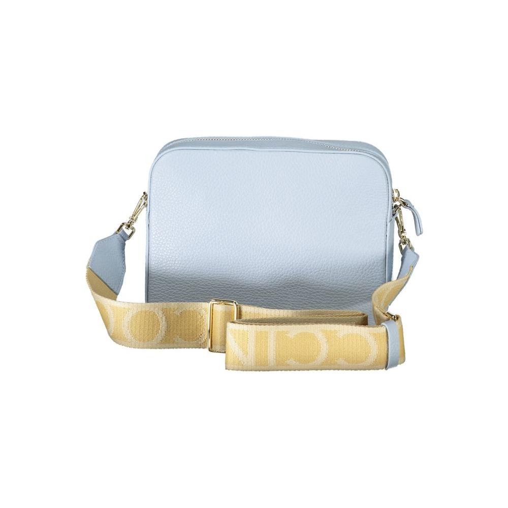 Coccinelle Light Blue Leather Women Handbag