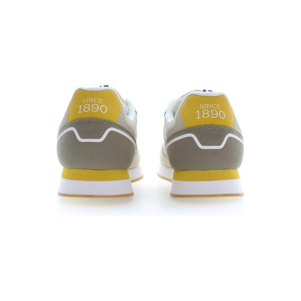 U.S. POLO ASSN. Beige Polyester Men Sneaker