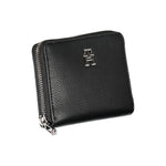 Tommy Hilfiger Elegant Black Polyethylene Wallet TO-27520