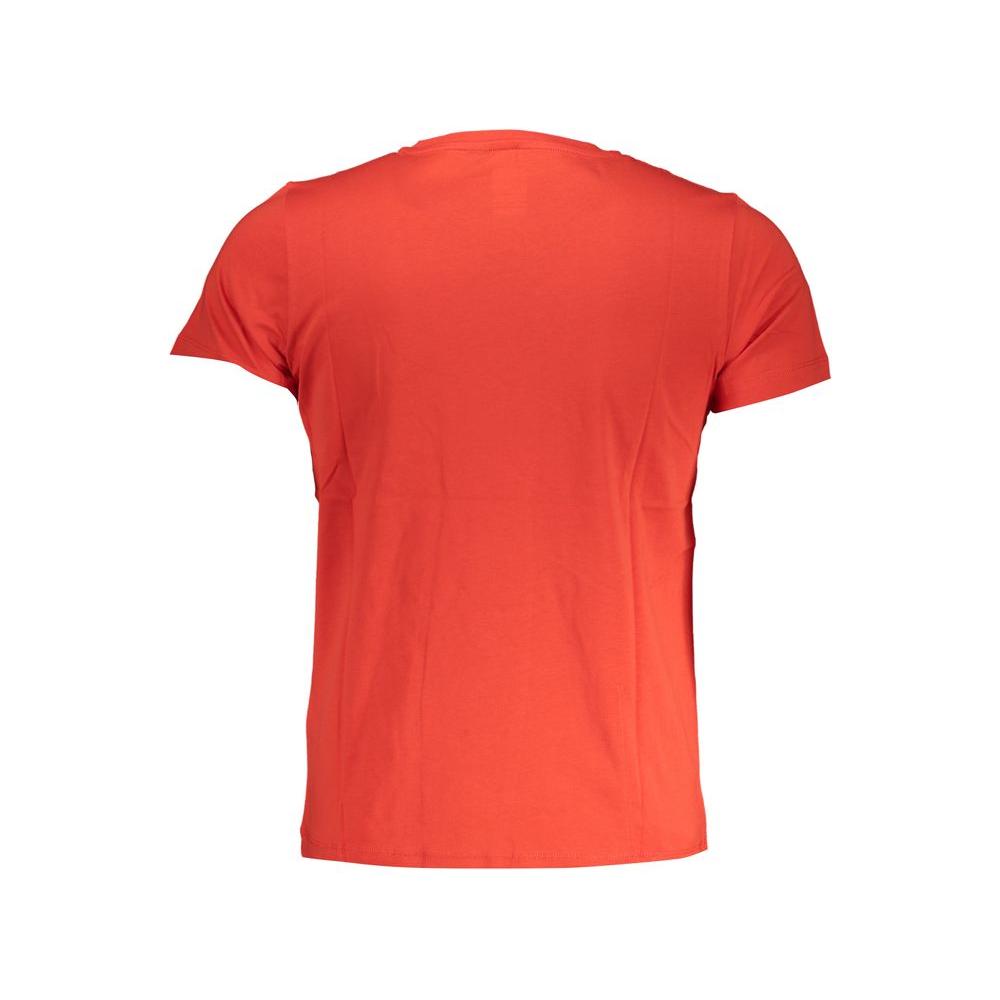 K-WAY Pink Cotton Men T-Shirt