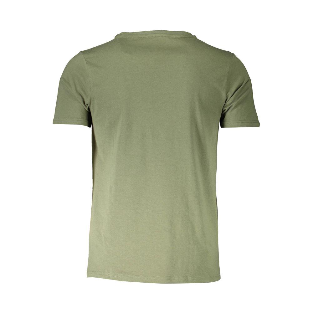 Aeronautica Militare Green Cotton Men Underwear Shirt