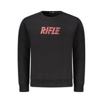Rifle Black Cotton Men Sweater RI-33036-XL
