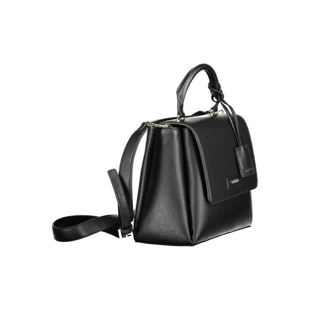 Calvin Klein Black Polyester Women Handbag CA-37968