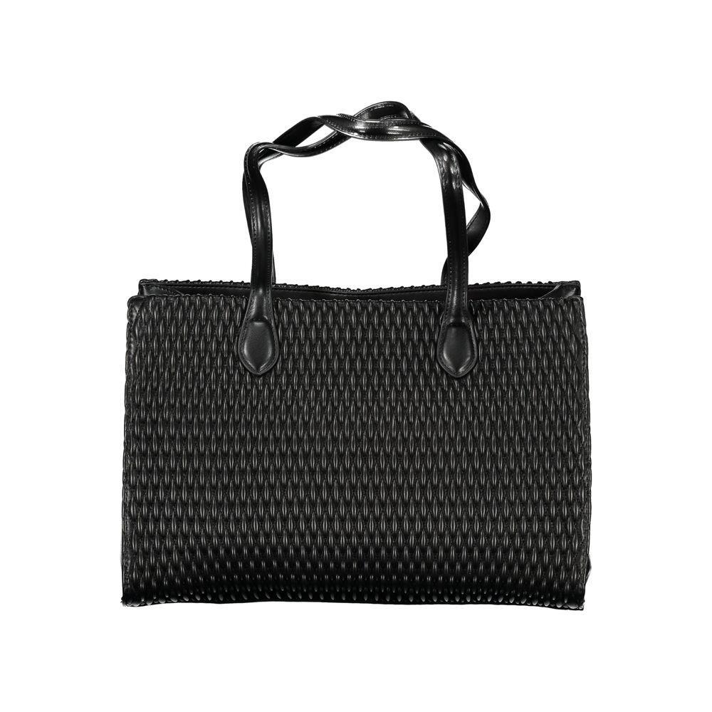 Mario Valentino Black Polyethylene Women Handbag VA-32778