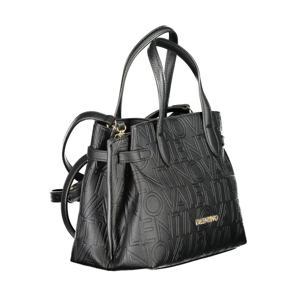 Mario Valentino Black Polyethylene Handbag VA-36085