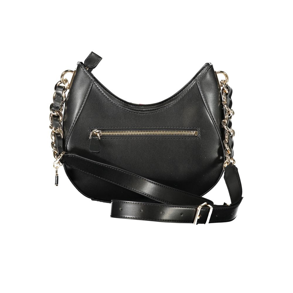 Guess Jeans Black Polyethylene Women Handbag GU-33972