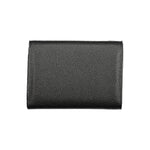 Mario Valentino Black Polyethylene Wallet VA-36185