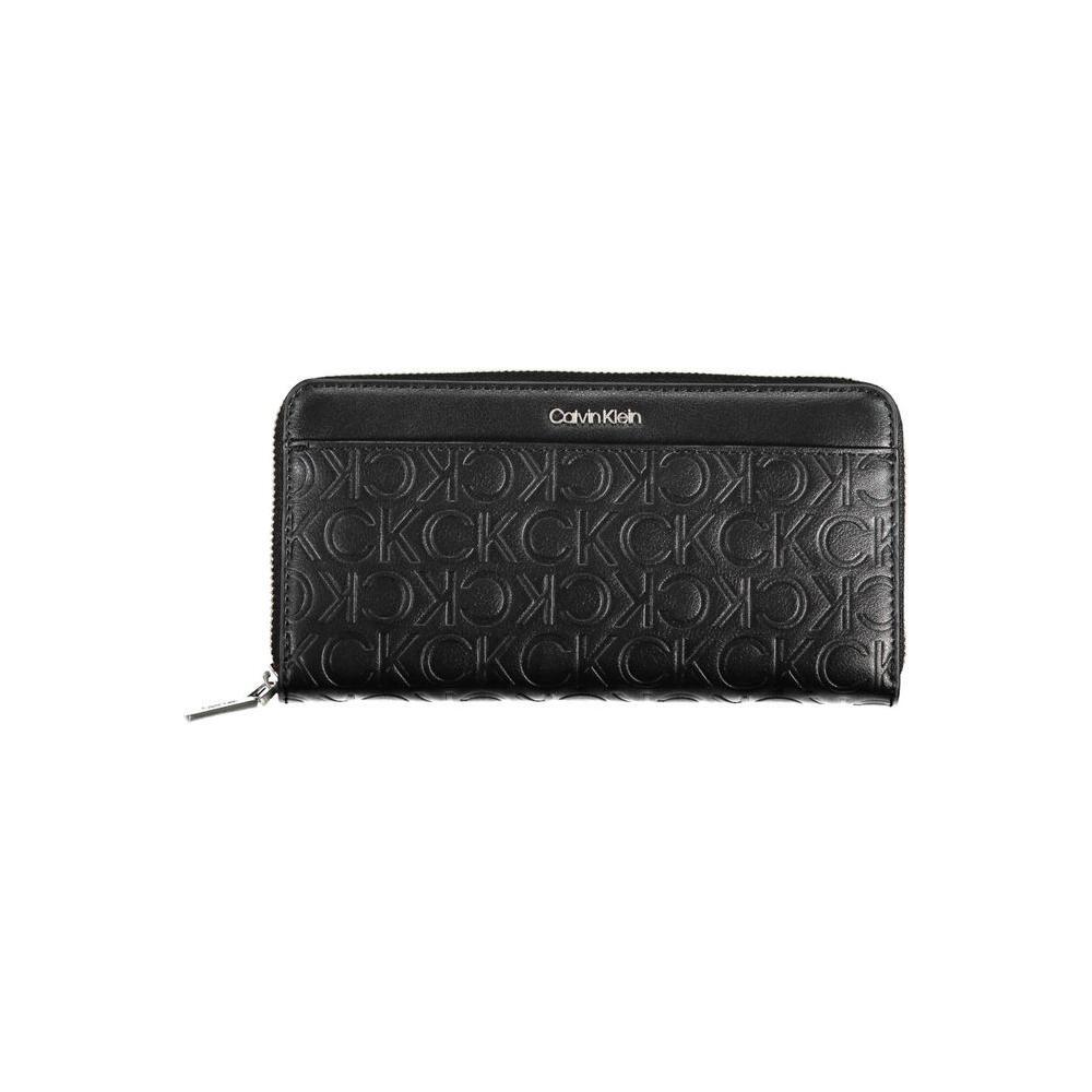 Calvin Klein Black Polyethylene Women Wallet CA-22430