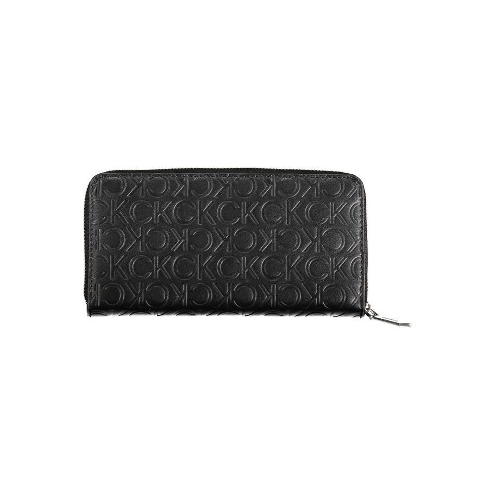 Calvin Klein Black Polyethylene Women Wallet CA-22430