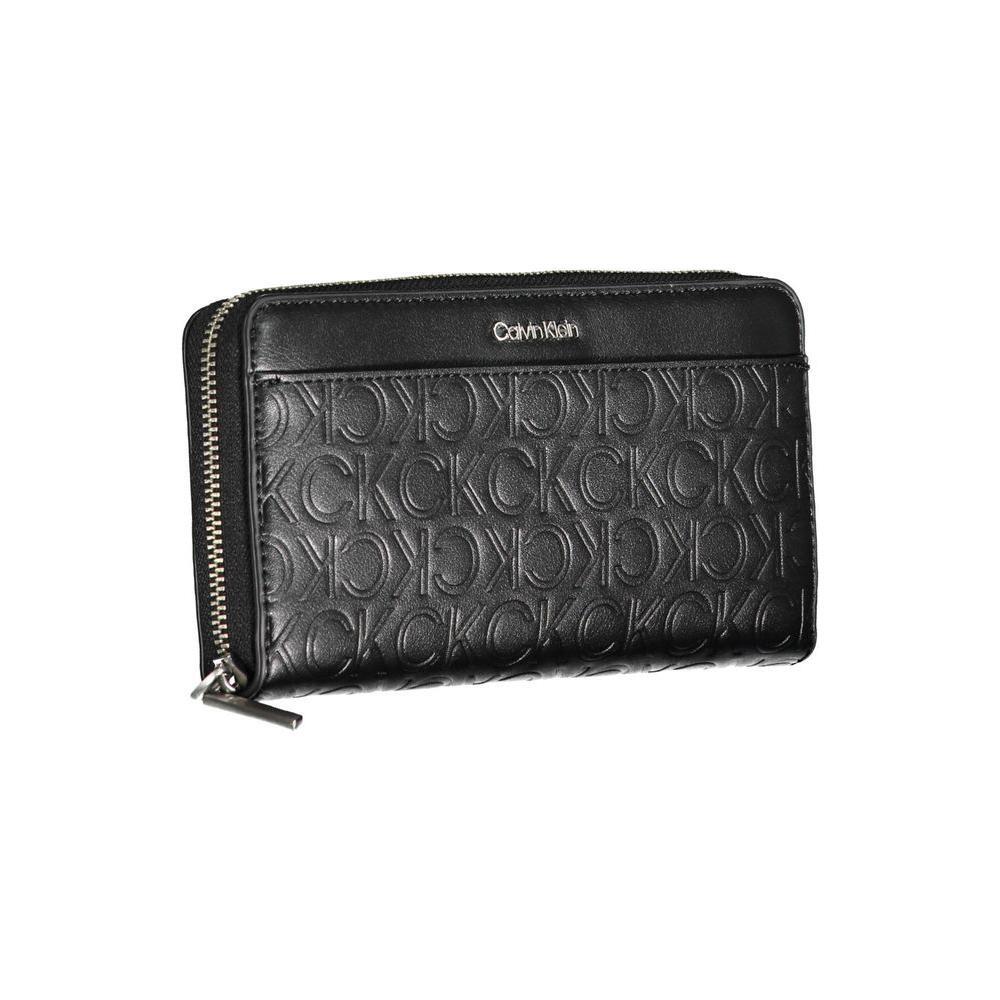 Calvin Klein Black Polyethylene Women Wallet CA-22430