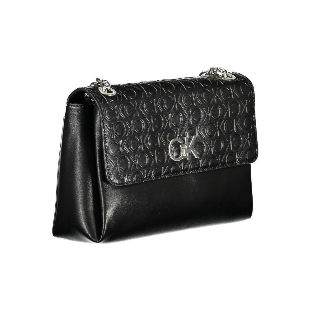 Calvin Klein Black Polyester Handbag CA-25959