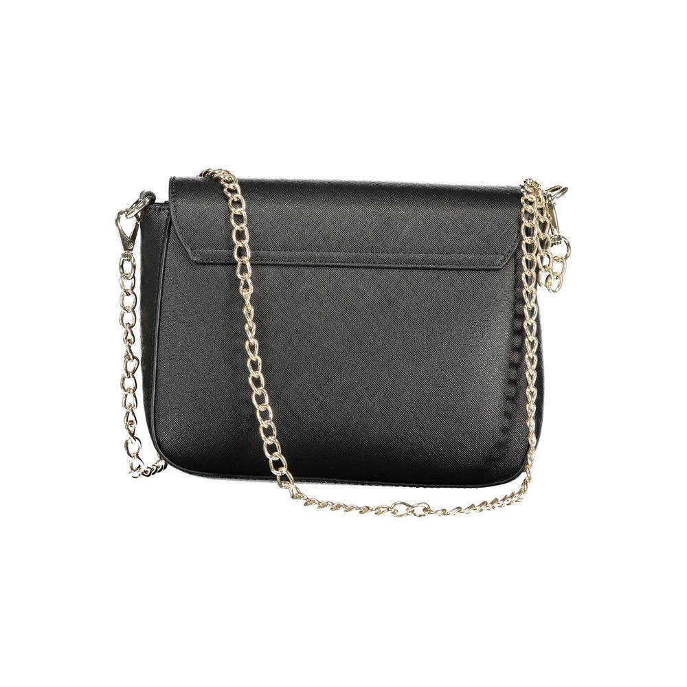 Mario Valentino Black Polyethylene Handbag VA-12051