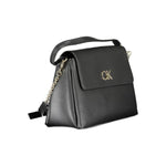 Calvin Klein Black Polyester Women Handbag CA-15386