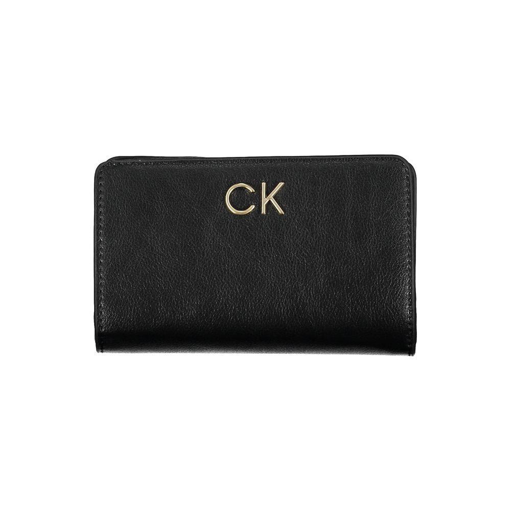 Calvin Klein Black Polyethylene Women Wallet CA-22433