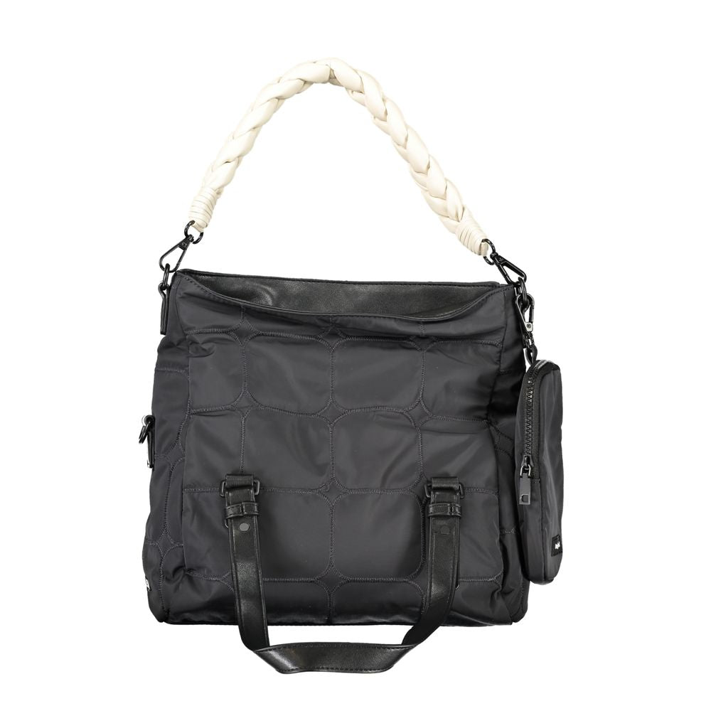 Desigual Black Polyester Handbag DE-24378