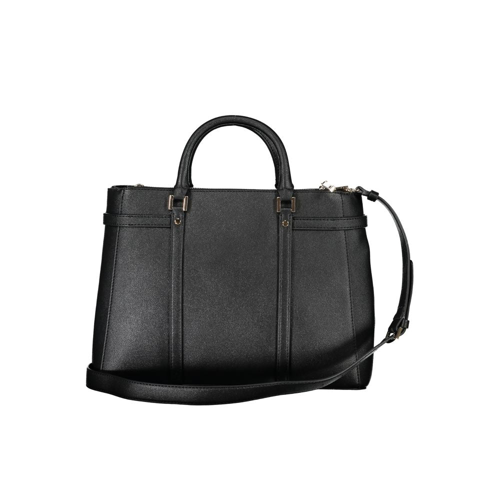 Guess Jeans Black Polyethylene Handbag GU-26857