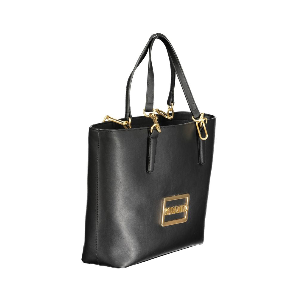 Mario Valentino Black Polyethylene Handbag VA-29947