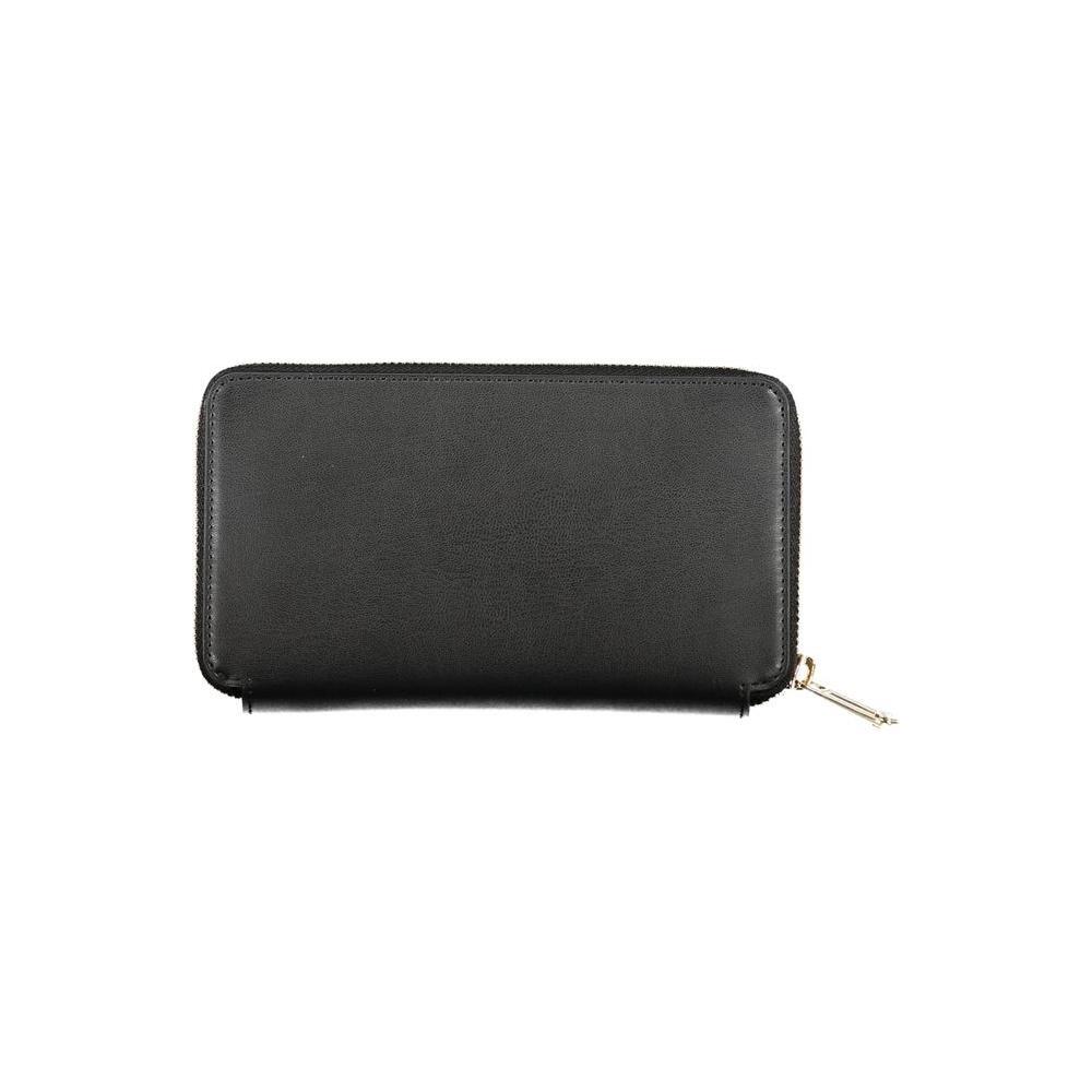 Tommy Hilfiger Black Polyethylene Wallet TO-30739