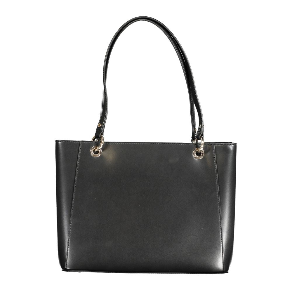 Guess Jeans Black Polyethylene Handbag GU-31561